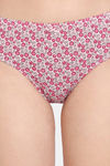 Rosaline Fleur Burst Medium Rise Full Coverage Hipster Panty (Pack of 3) - Multicolor — thumbnail 9